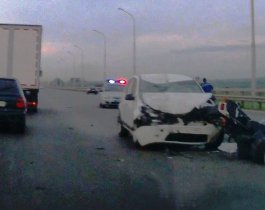 Итальянец попал в тройное ДТП на автодороге Самара – Уфа – Челябинск