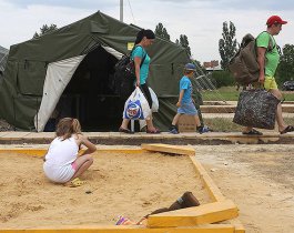 В Челябинске беженцев с Украины переселят в детские лагеря