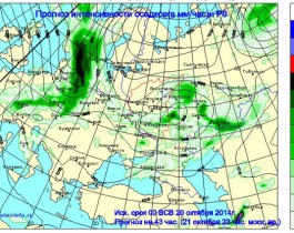 На смену циклону на Урал уже движется атмосферный фронт с метелями