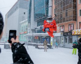 Над Челябинском в небо поднимется трехметровый робот
