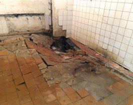 В Челябинске в пятиэтажном общежитии произошло обрушение перекрытий