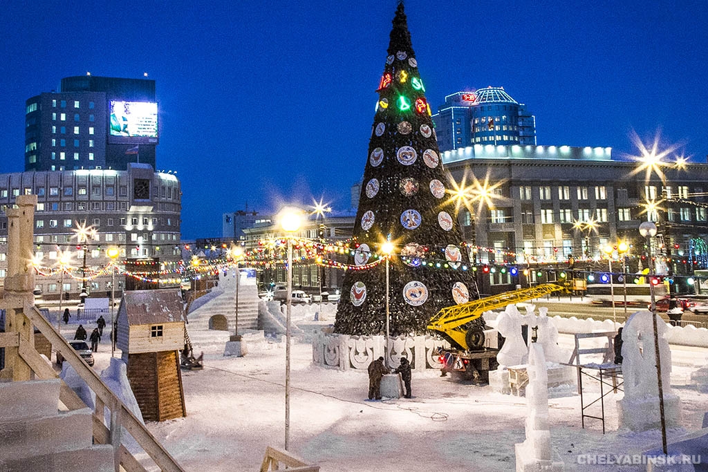 Челябинск достопримечательности зимой